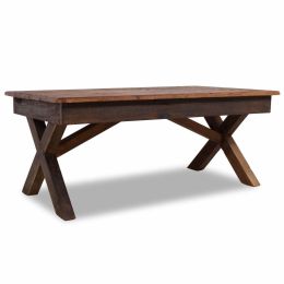 vidaXL Coffee Table Solid Reclaimed Wood 43.3"x23.6"x17.7"