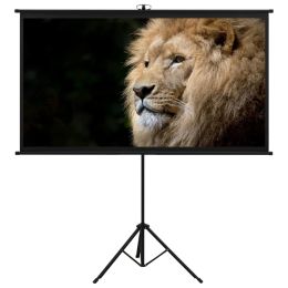 vidaXL Projection Screen with Tripod 100" 4:3