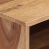 vidaXL Coffee Table 34.6"x21.7"x15.7" Solid Sheesham Wood