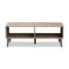 Pierre Mid-Century Modern Wood Coffee Table