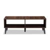 Pierre Mid-Century Modern Wood Coffee Table