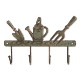 Household Decor Indoor Or Outdoor Cast Iron Wall Hooks (Color: Style E)