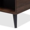 Pierre Mid-Century Modern Wood Coffee Table