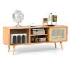 Media Console Entertainment Center Modern Simple TV Stand