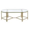 Combination Coffee Table Set Plus 2 End Side Table 3 Different Usage with Glass Top